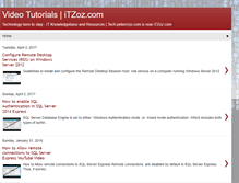 Tablet Screenshot of itzoz.com